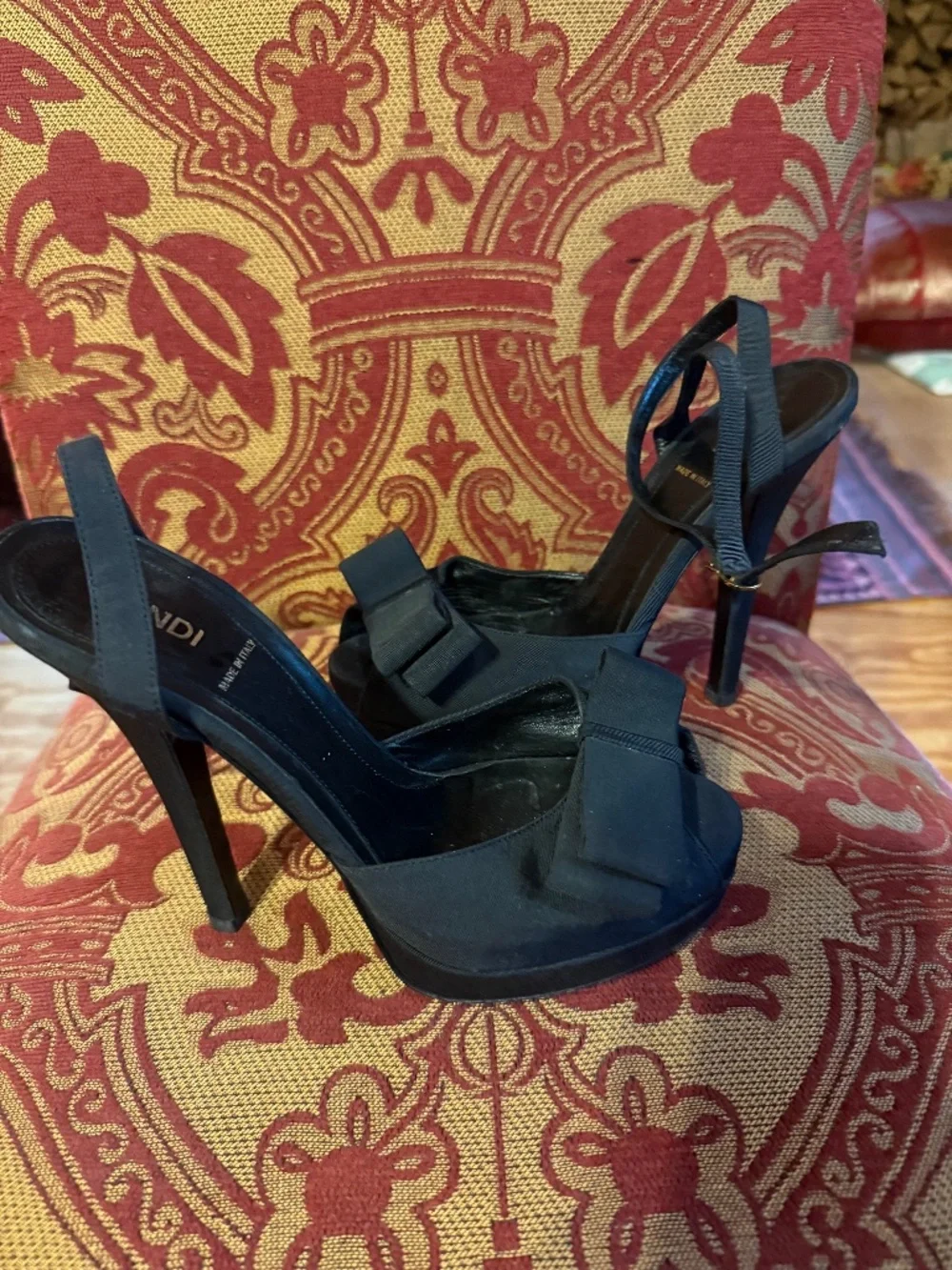 High heal elegant Fendi shoes